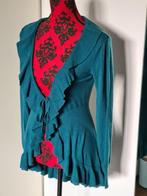 Mooi groen vest maat S / M, Ophalen of Verzenden, Gedragen, Maat 38/40 (M), Groen