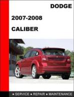 Dodge Caliber 2007-2008 Workshop manual op DVD in PDF, Verzenden