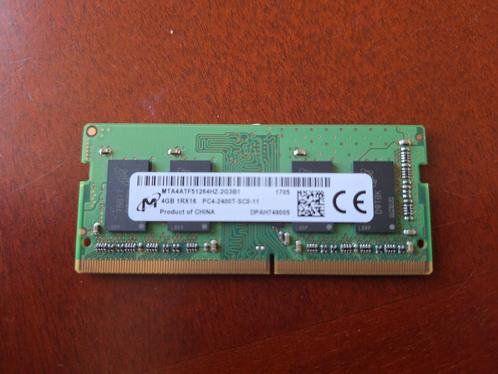 DDR4 Laptop Rams 4Gb 2400Mhz Ramaxel 4Gb 1Rx16 PC4-2400T-SC0, Computers en Software, RAM geheugen, Zo goed als nieuw, Laptop, 4 GB