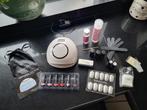 Z.g.a.n.! complete gellac nagelset incl. lamp, Ophalen of Verzenden, Zo goed als nieuw, Handen en Nagels