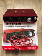 Focusrite Scarlett 2i4 (2nd Gen), Computers en Software, Ophalen of Verzenden, Zo goed als nieuw, Extern, Focusrite