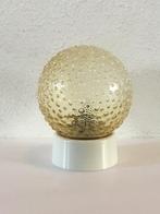 Helena Tynell style bubble glas plafondlamp jaren 70, Huis en Inrichting, Glas, Gebruikt, Ophalen of Verzenden