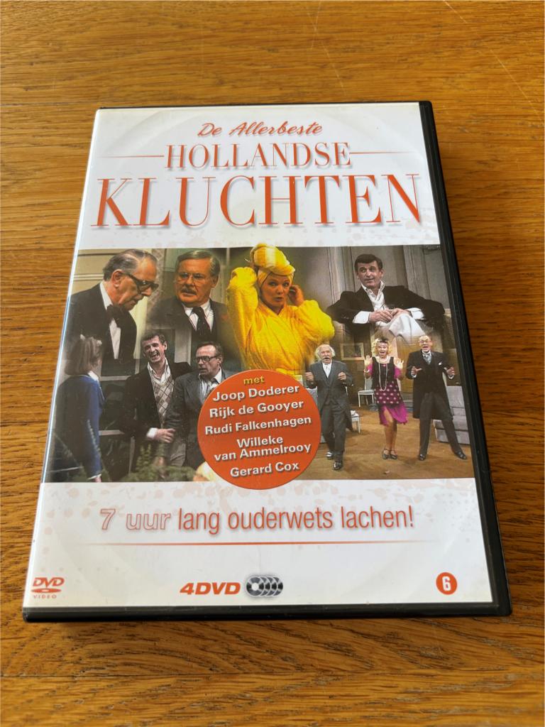 Dvd's De Allerbeste Hollandse Kluchten - 4-Disc, Cd's en Dvd's, Vanaf 6 jaar, Ophalen of Verzenden, Gebruikt, Komedie