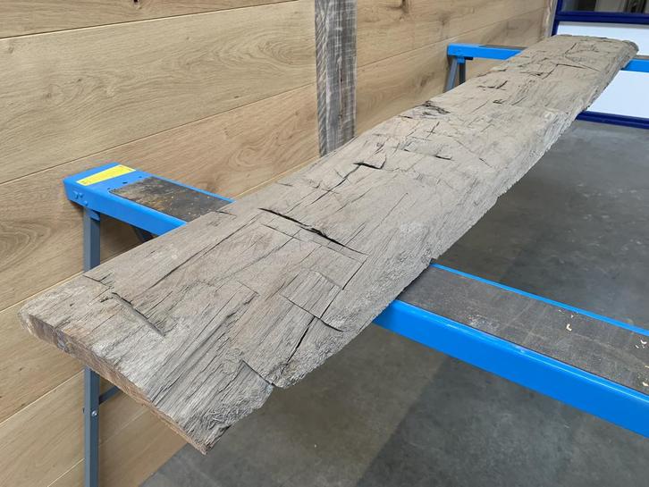 meerpaal afzagers, meerpaal planken diverse lengtes plank, Doe-het-zelf en Verbouw, Hout en Planken, Gebruikt, Plank, Ophalen of Verzenden