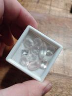 Gefaceteerde rozekwarts mix, Verzamelen, Mineralen en Fossielen, Ophalen of Verzenden