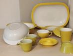 Partij FRIS EDAM Geel en geelgroen, Antiek en Kunst, Antiek | Servies los, Ophalen of Verzenden