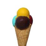 Schepijs 175 cm - polyester ijshoorn verrijdbaar onderstel, Ophalen, HorecaBeelden, Overige typen, Nieuw