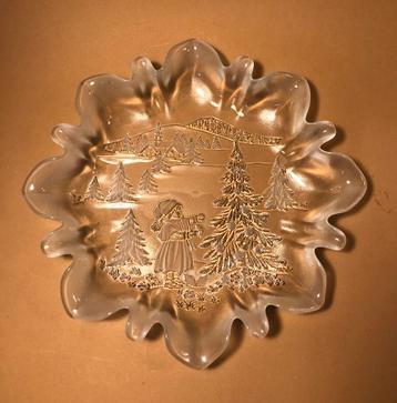 Mikasa kerstmis schaaltje, bonbonschaal beschikbaar voor biedingen