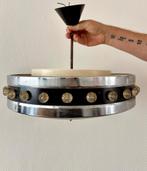 Vintage Ufo lamp spage age, Ophalen, Gebruikt, Glas, Vintage space age mid century