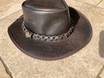 Scippis Hooley leren hoed maat S, Ophalen of Verzenden, Zo goed als nieuw