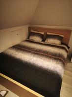 IKEA Malm 160x200 Compleet Bed eikenfineer, Huis en Inrichting, Slaapkamer | Bedden, Ophalen, Tweepersoons, Zo goed als nieuw