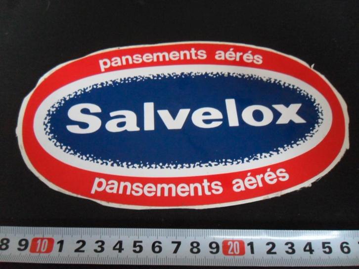 sticker SALVELOX pansements aérés, Hobby en Vrije tijd, Stickers en Plaatjes, Zo goed als nieuw, Sticker, Ophalen