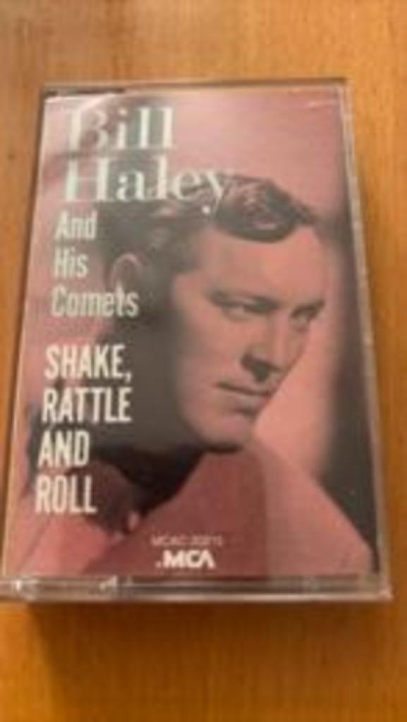 Bill Haley and his Comets muziek cassette shake rattle roll, Cd's en Dvd's, Cassettebandjes, Gebruikt, Origineel, Rock en Metal