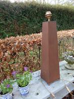 lamp poot roestbruin hoog model, Ophalen, Gebruikt, Metaal, Minder dan 50 cm
