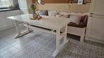 Witte Tafel 200 x 90 cm, Huis en Inrichting, Tafels | Eettafels, 50 tot 100 cm, 150 tot 200 cm, Gebruikt, Landelijk