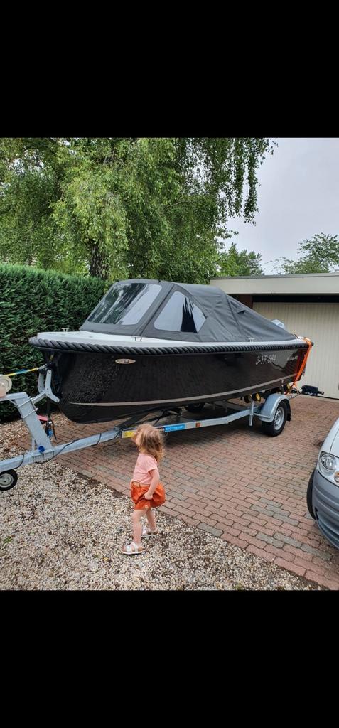 Maxima 490 40pk Honda, Watersport en Boten, Sloepen, Zo goed als nieuw, Ophalen