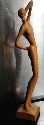 ArtDeco - Barend Jordens - 1920 - Poserende Vrouw, Antiek en Kunst, Kunst | Beelden en Houtsnijwerken, Ophalen
