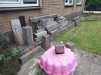 restant hout, Doe-het-zelf en Verbouw, Hout en Planken, Ophalen, Zo goed als nieuw, 50 mm of meer, Balk