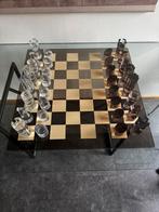 Michel Dumas Creations – Luxe glazen schaakset, Antiek en Kunst, Ophalen