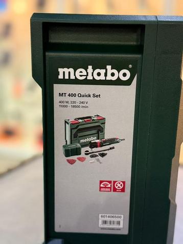 Metabo MT400 Multitool incl koffer | Nieuw 179.99 beschikbaar voor biedingen