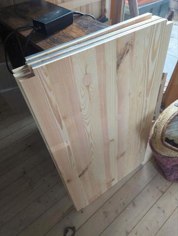 3x IVAR Plank Grenen 83x50cm Zo Goed Als Nieuw beschikbaar voor biedingen