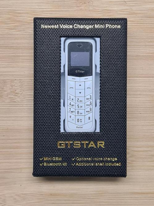 gtstar bm50 8851a single sim mini cellphone - wit, Telecommunicatie, Mobiele telefoons | Overige merken, Nieuw, Zonder abonnement