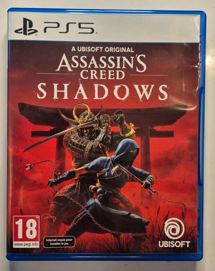 Assassin's Creed Shadows - PS5 🎯🎯🎯, Spelcomputers en Games, Games | Overige, Nieuw, Avontuur en Actie, 1 speler, Vanaf 18 jaar