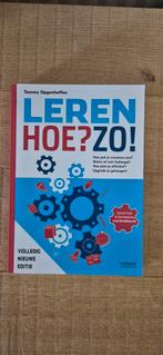 Tommy Opgenhaffen - Leren. Hoe? Zo!, Ophalen of Verzenden, Nieuw, Tommy Opgenhaffen