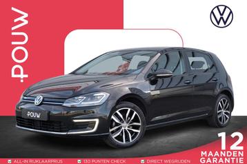 Volkswagen e-Golf 136pk E-DITION | SoH 94% | Warmtepomp | Ca beschikbaar voor biedingen