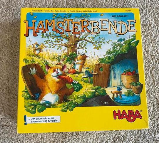 Hamsterbende - HABA Kinderspel, Hobby en Vrije tijd, Gezelschapsspellen | Bordspellen, Gebruikt, Een of twee spelers, Drie of vier spelers