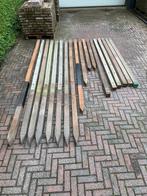 Hardhouten palen 70x70 div. lengtes hard hout, Ophalen, Palen