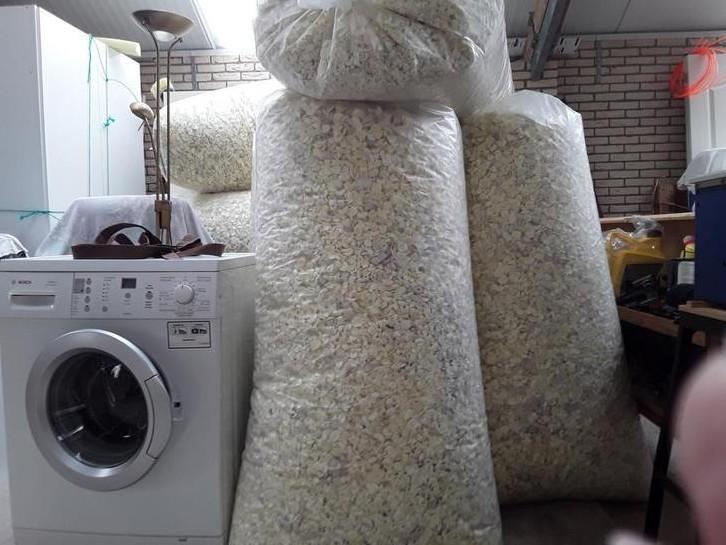 Isolatiechips, Doe-het-zelf en Verbouw, Isolatie en Afdichting, Zo goed als nieuw, Vloerisolatie, Muurisolatie, Dakisolatie, Overige materialen