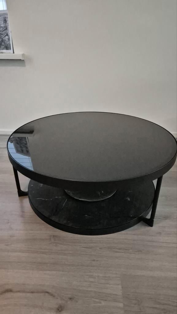 Frotorp ikea salontafel 88cm antraciet marble, Huis en Inrichting, Tafels | Salontafels, Zo goed als nieuw, Minder dan 50 cm, 50 tot 100 cm