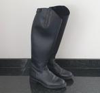 Leren paardrijlaarzen, Decathlon, Maat 37, Fouganza, zwart, Ophalen of Verzenden, Zo goed als nieuw
