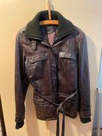 Leren dames jas, Kleding | Dames, Ophalen of Verzenden, Gedragen, Maat 42/44 (L), Bruin