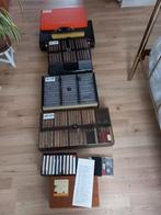 7 opbergkoffers met meer dan 250 bespeelde cassettes, Cd's en Dvd's, Cassettebandjes, Ophalen, Gebruikt, Klassiek, Voorbespeeld