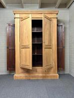 Teakhouten jagerskast (onbehandeld teak), 7577RB Oldenzaal, 100 tot 150 cm, 200 cm of meer, Teakhout