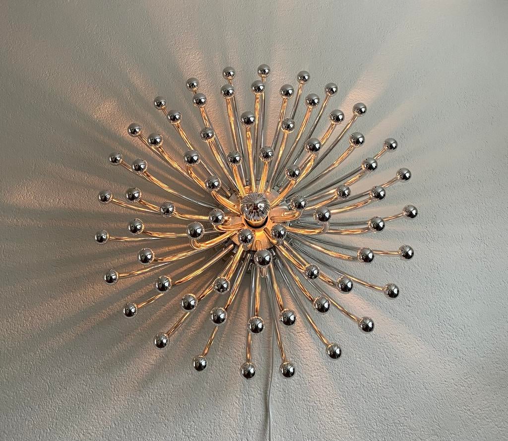 Vintage Pistillo Studio Tetrach wandlamp 70’s, Space Age, Ophalen of Verzenden, Zo goed als nieuw, Studio Tetrarch