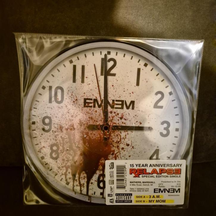 Eminem - Relapse 15th anniversery Picture Disk, Cd's en Dvd's, Vinyl | Hiphop en Rap, Nieuw in verpakking, 2000 tot heden, 12 inch