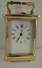 Kleine reisklok met alleen gaand werk rond 1900, Antiek en Kunst, Antiek | Klokken, Verzenden