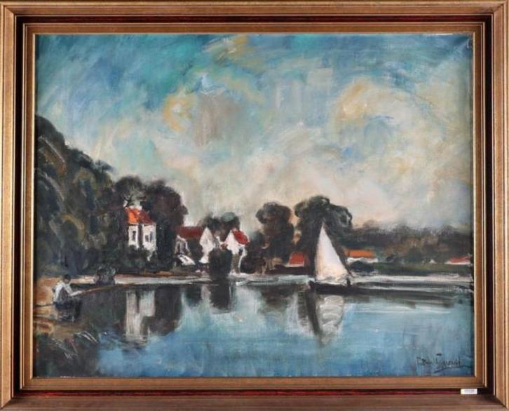 Piet van Wijngaerdt 1873-1964. Zuider buiten Spaarne, Antiek en Kunst, Kunst | Schilderijen | Klassiek, Verzenden