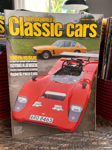 Thoroughbred & Classic Cars jaargang 1979 t/m 19 84 beschikbaar voor biedingen