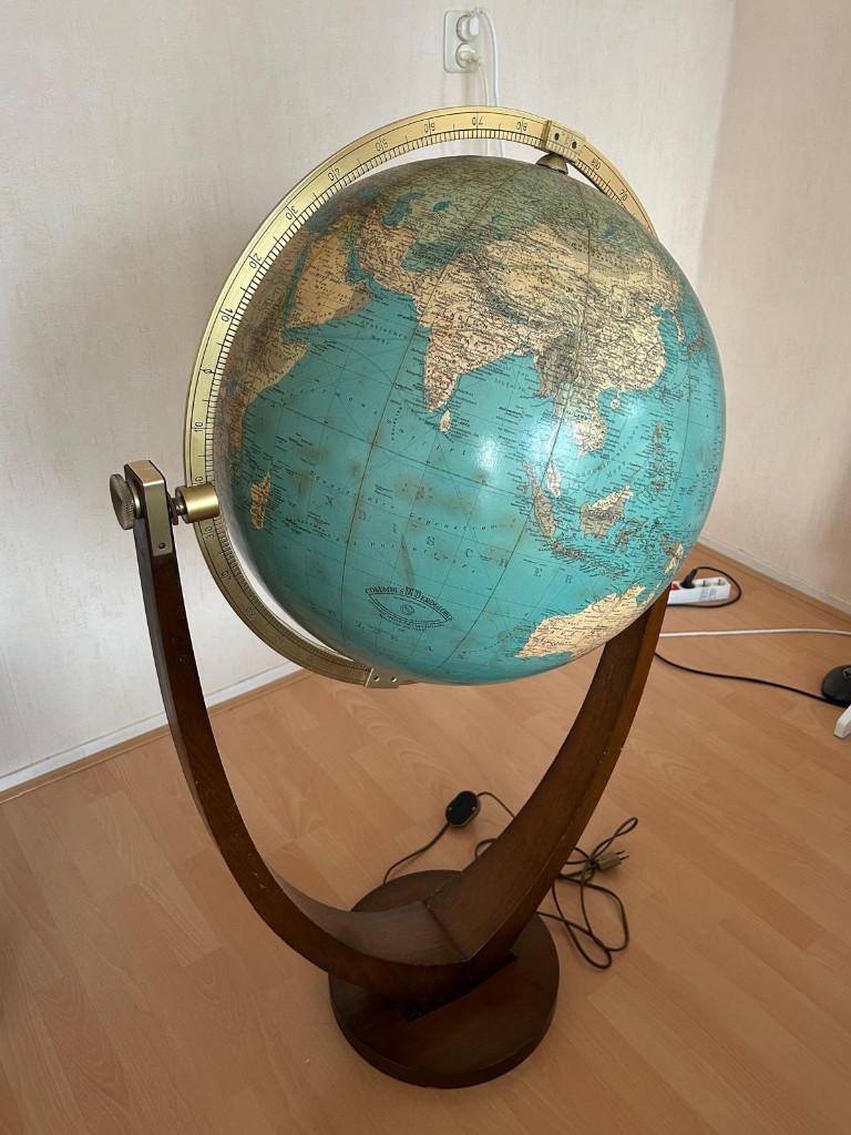 Columbus aardbol, Antiek en Kunst, Antiek | Lampen, Ophalen