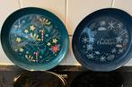 2 kerst borden, Huis en Inrichting, Keuken | Servies, Ophalen, Overige materialen, Zo goed als nieuw, Bord(en)