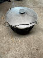 Grote gietijzeren kookpot met deksel Biol cast iron, Ophalen, Gebruikt, Met accessoires