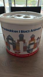 Houten blokken set, Ophalen, Zo goed als nieuw