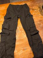 Zwarte Cargo Broek, Kleding | Heren, Ophalen of Verzenden, Gedragen, Maat 48/50 (M), Zwart