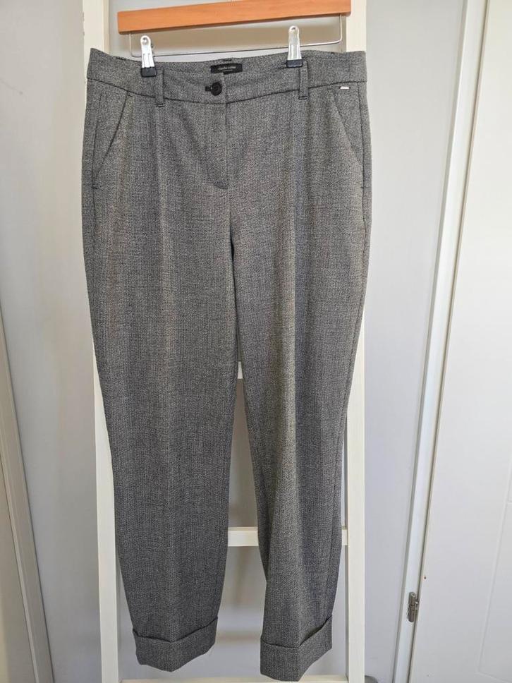 Claudia Sträter grijze broek / pantalon in maat 40, Kleding | Dames, Broeken en Pantalons, Zo goed als nieuw, Maat 38/40 (M), Grijs