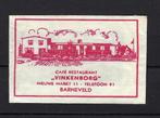 701 Barneveld cafe rest VINKENBORG, Ophalen of Verzenden, Nederland