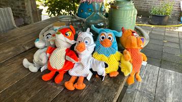 Complete set handpoppen Fabeltjeskrant beschikbaar voor biedingen